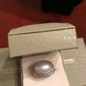 Judith Ripka pearl ring